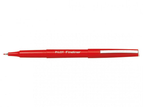Pilot Original Fineliner Pen 0.4mm Red Box of 12 – view 2