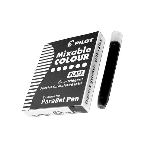 Pilot Parallel Pen Refill Cartridge Black Pack of 12 – view 2