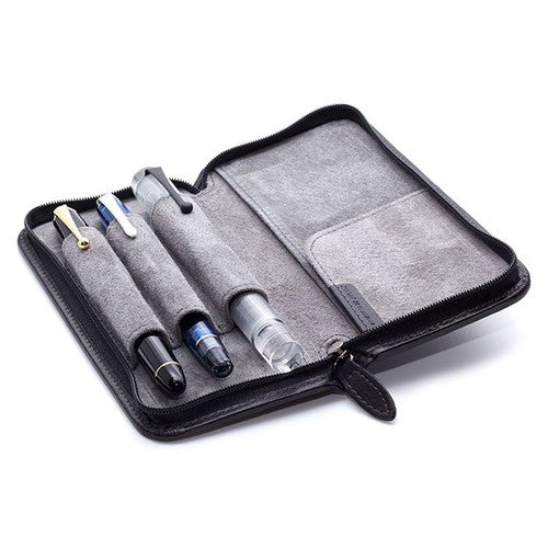 Pilot Pensemble 3 Pen Leather Case Brown – view 2