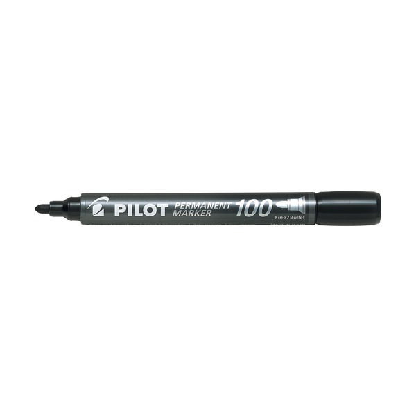 Pilot Permanent Marker Bullet Tip 1.0mm Black 2 Pack – view 2