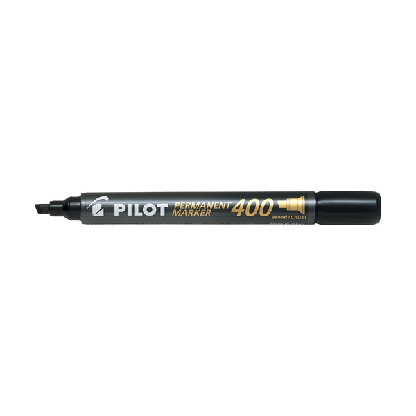 Pilot Permanent Marker Chisel Tip Black 2 Pack – view 2
