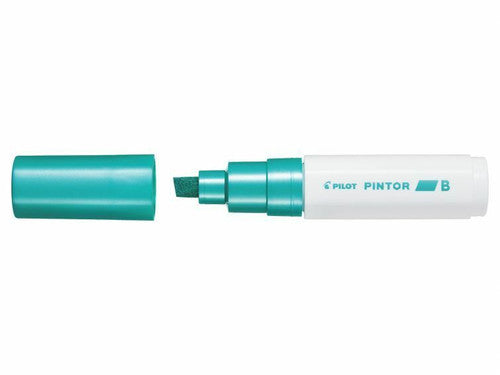Pilot Pintor Paint Marker Broad Chisel Tip Metallic Green