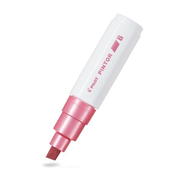 Pilot Pintor Paint Marker Broad Chisel Tip Metallic Pink – view 2