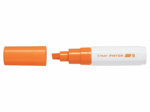 Pilot Pintor Paint Marker Broad Chisel Tip Orange