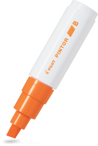 Pilot Pintor Paint Marker Broad Chisel Tip Orange – view 2