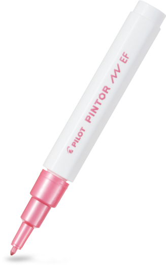 Pilot Pintor Paint Marker Extra Fine Tip Metallic Pink – view 2