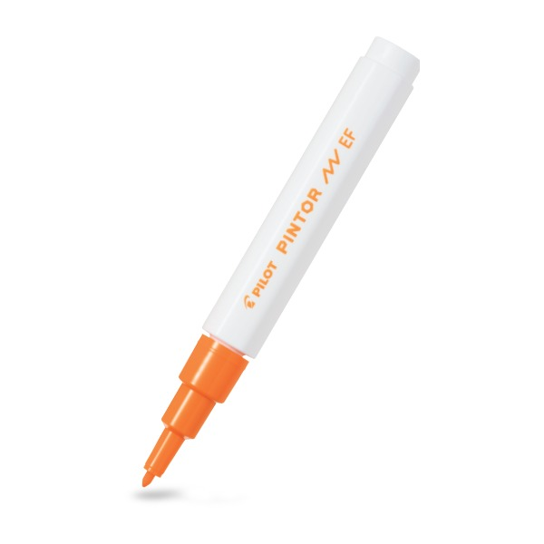 Pilot Pintor Paint Marker Extra Fine Tip Orange – view 2
