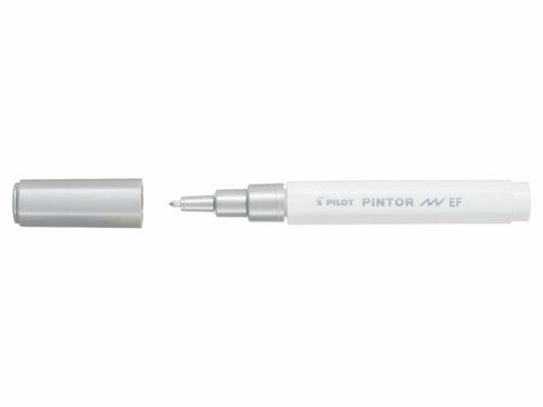 Pilot Pintor Paint Marker Extra Fine Tip Silver