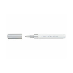 Pilot Pintor Paint Marker Extra Fine Tip Silver