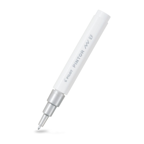 Pilot Pintor Paint Marker Extra Fine Tip Silver – view 2