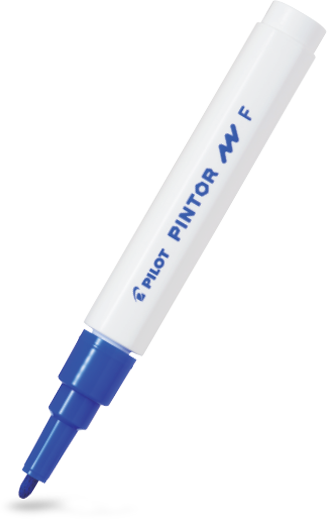 Pilot Pintor Paint Marker Fine Tip Blue – view 2