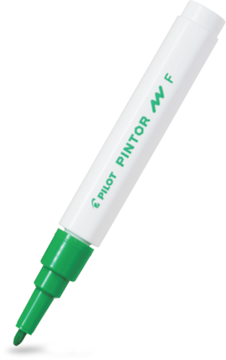 Pilot Pintor Paint Marker Fine Tip Light Green – view 2