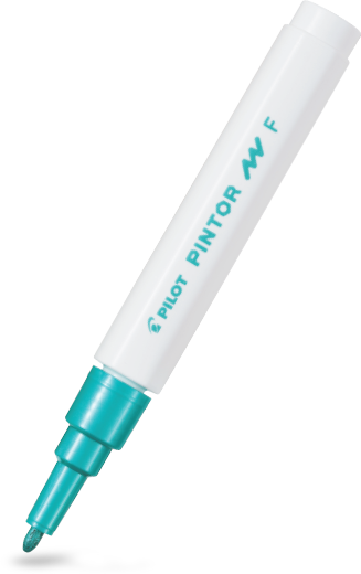 Pilot Pintor Paint Marker Fine Tip Metallic Green – view 2