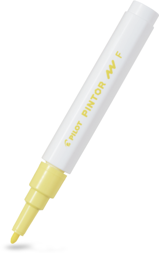 Pilot Pintor Paint Marker Fine Tip Pastel Yellow – view 2