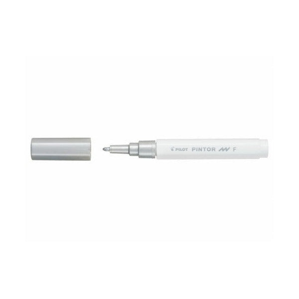 Pilot Pintor Paint Marker Fine Tip Silver