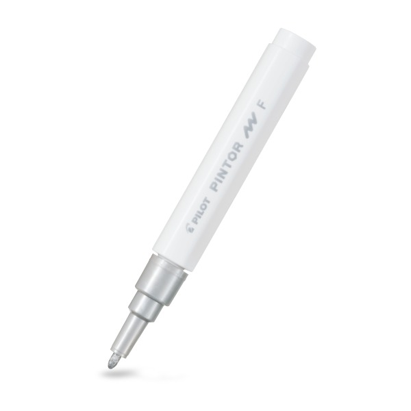 Pilot Pintor Paint Marker Fine Tip Silver – view 2