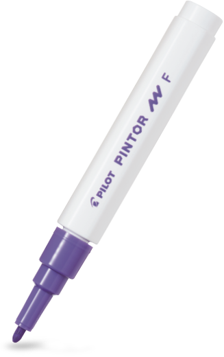 Pilot Pintor Paint Marker Fine Tip Violet – view 2