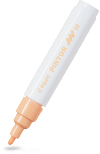 Pilot Pintor Paint Marker Medium Tip Pale Orange – view 2