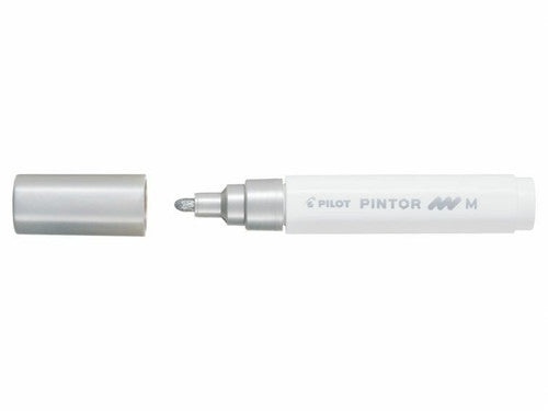 Pilot Pintor Paint Marker Medium Tip Silver