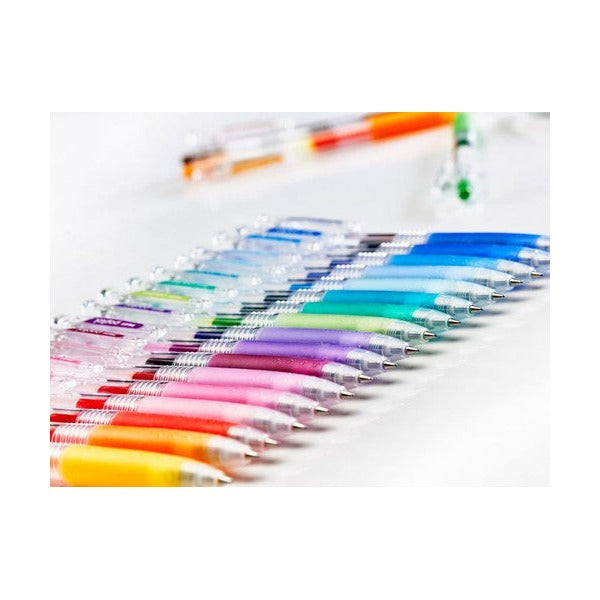 Pilot Poplol Retractable Gel Pen 0.7mm Apple Green Box of 12 – view 3