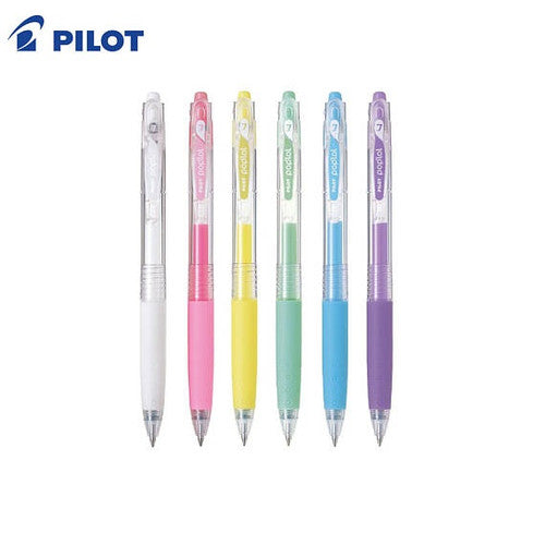 Pilot Poplol Retractable Gel Pen 0.7mm Pastel and Metallic Assorted Display 24 – view 2