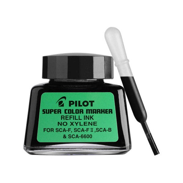 Pilot SCA-RF Super Colour Refill Ink Bottle 30ml Black