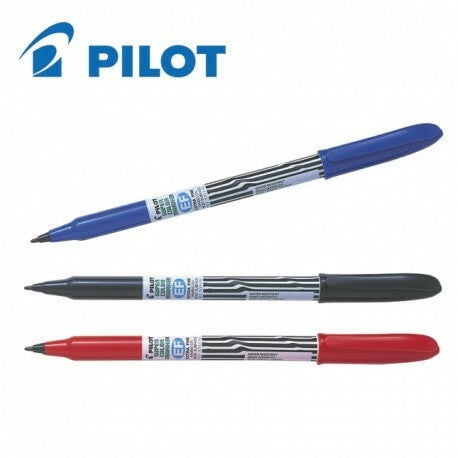 Pilot Super Colour Permanent Marker Bullet Extra Fine Blue Box of 12 – view 2