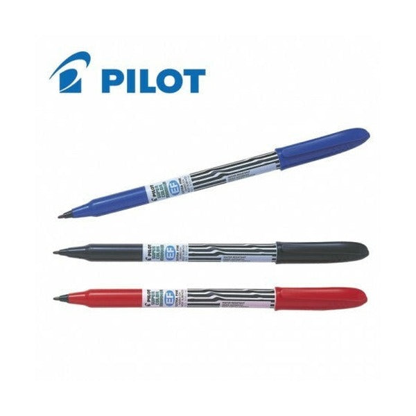 Pilot Super Colour Permanent Marker Bullet Extra Fine Blue Box of 12 – view 2