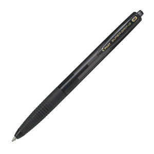 Pilot Super Grip G Retractable Ballpoint Pen Medium Black Box of 12
