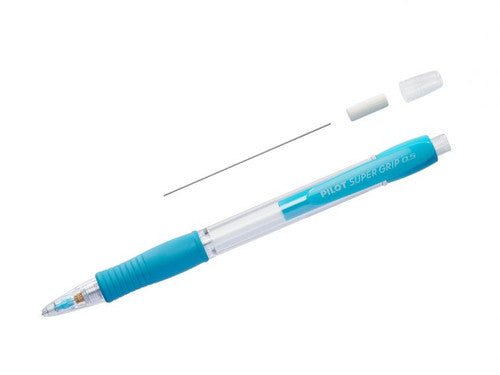 Pilot Super Grip Mechanical Pencil 0.5mm Lead Blue Barrel Box of 12 – view 3
