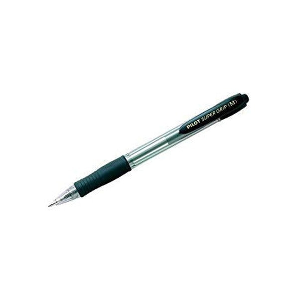 Pilot Super Grip Retractable Ballpoint Pen Medium Black Box of 12 – view 3