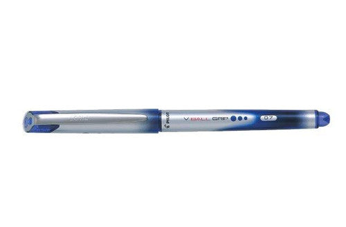 Pilot V-Ball Grip Rollerball Pen 0.7mm Blue Box of 12 – view 2