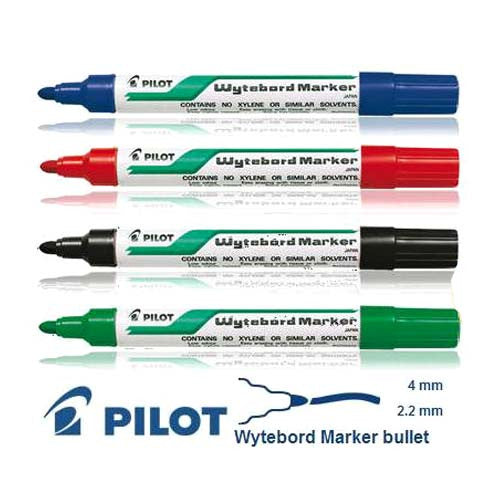 Pilot Wytebord Marker Bullet Tip 4mm Red Box of 12 – view 3