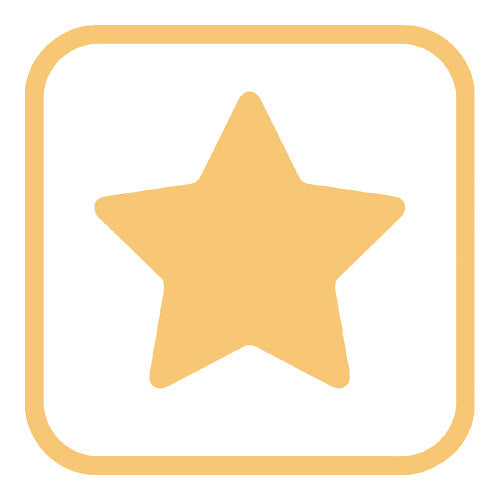 Pilot FriXion Erasable Rubber Stamp Star Apricot Orange