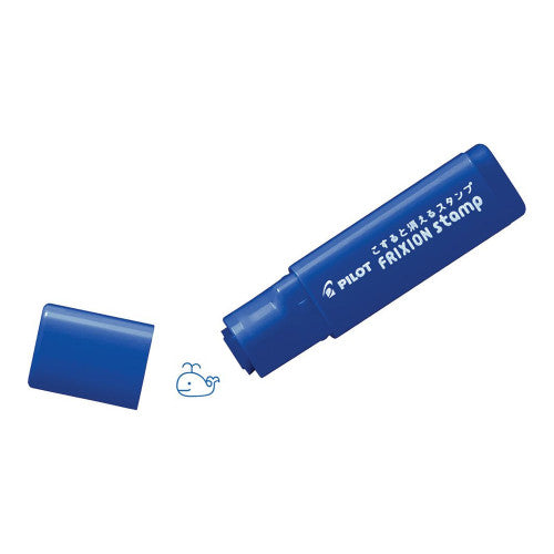 Pilot FriXion Erasable Rubber Stamp Whale Blue