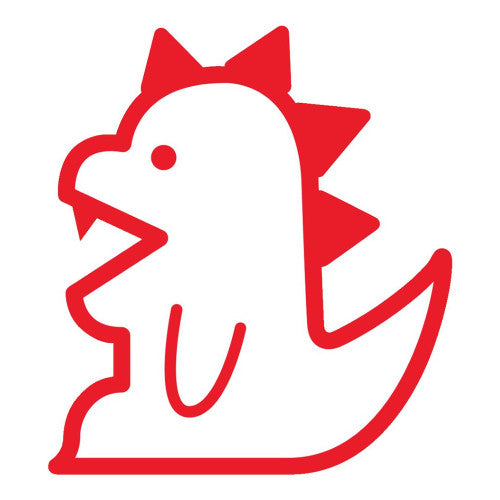 Pilot FriXion Erasable Rubber Stamp Monster Red