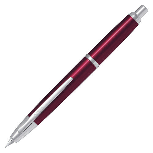 Pilot Capless Decimo Fountain Pen Red Barrel Fine Nib