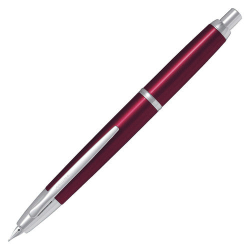 Pilot Capless Decimo Fountain Pen Red Barrel Medium Nib
