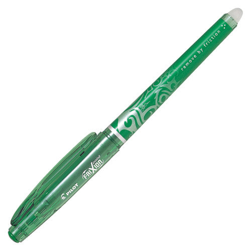 Pilot FriXion Point Erasable Gel Pen Ultra Fine Green Box of 12