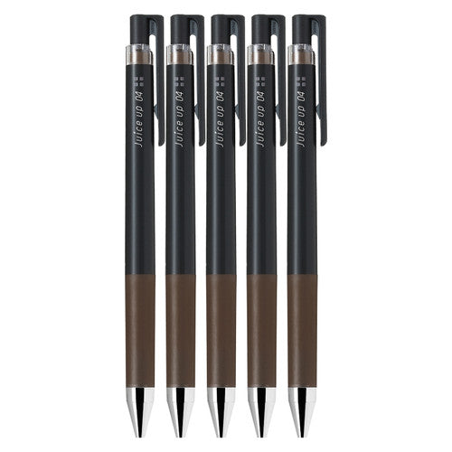 Pilot Juice Up Gel Pen 0.4mm Brown Box of 5