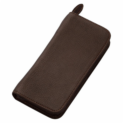 Pilot Pensemble 3 Pen Leather Case Dark Brown