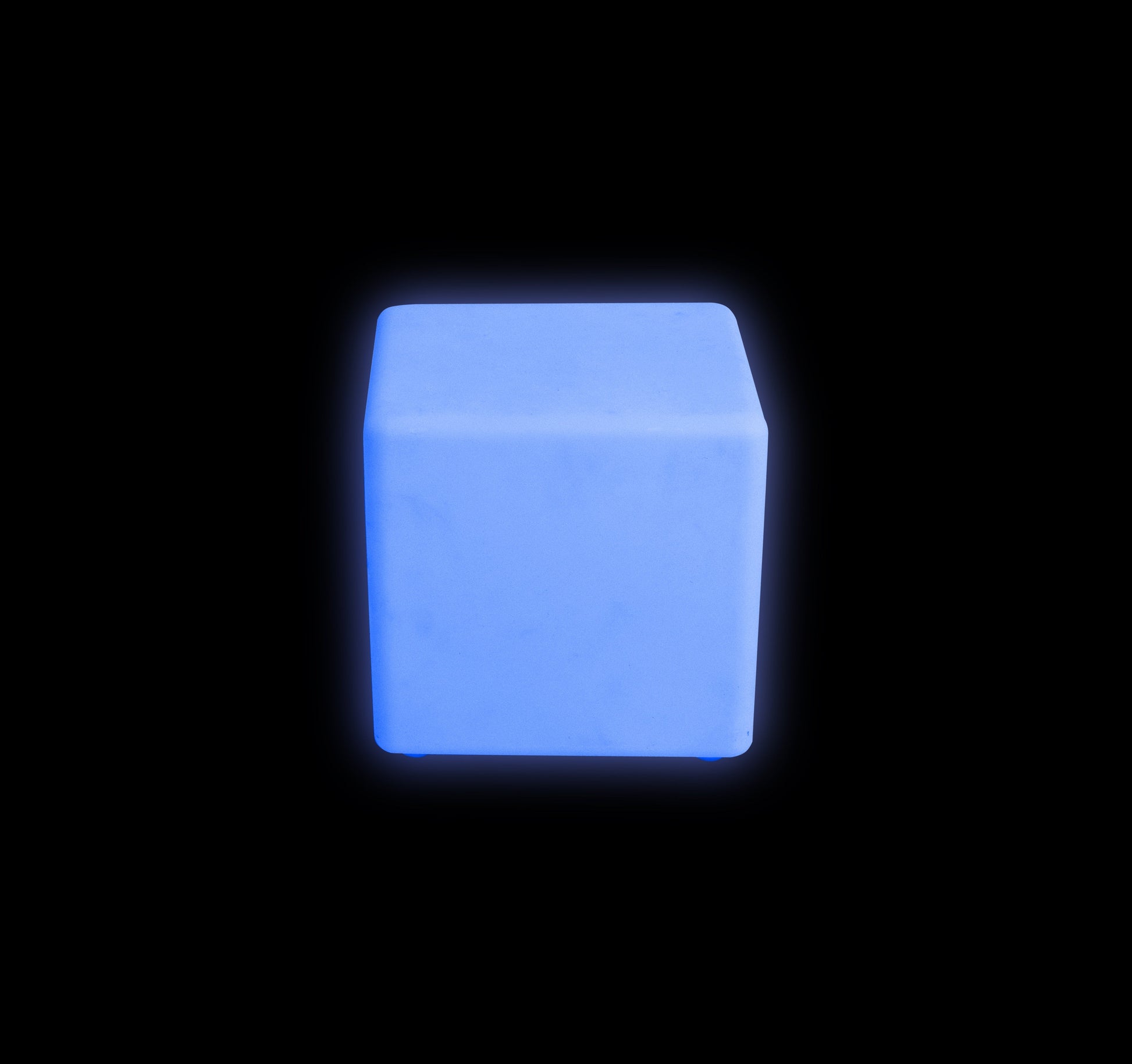 Colour Changing LED Stool 40cm Rechargeable with Remote-1