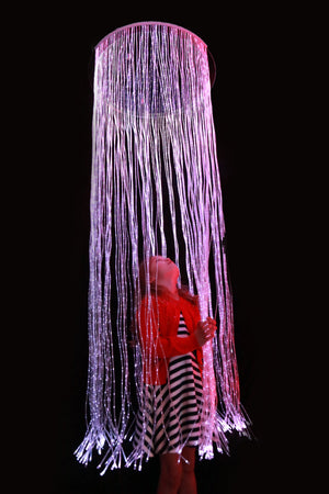 Sensory Fibre Optic Curtain Ring 70cm with Adaptor