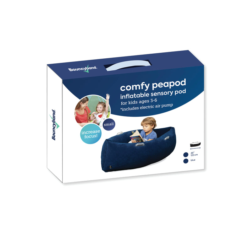 Comfy Hugging Peapod Sensory Pod Blue Inflatable-4