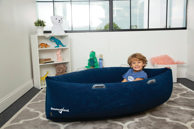 Comfy Hugging Peapod Sensory Pod Blue Inflatable-2