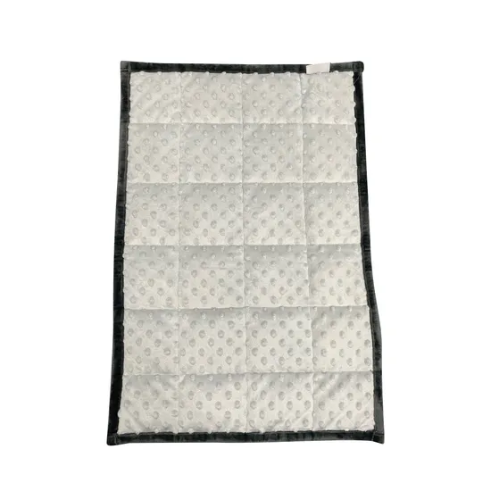 Weighted Lap Pad 2.3kg Grey Velour-2