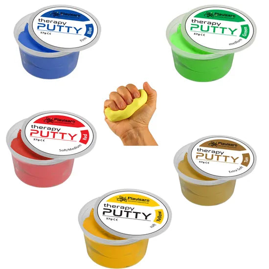 Therapy Putty Set 5 Colours 5 Strengths-1