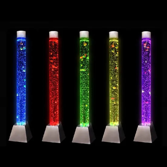 Bubble Tube 183cm Colour Changing LED Sensory Column-5