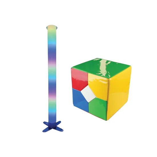 Waterless LED Tube 183cm with Extra Large Remote Cube Kit-1