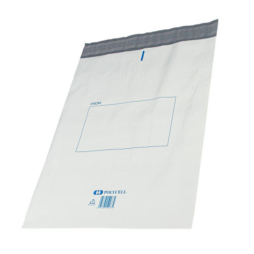 Polycell Courier Bag Plastic 250 x 325 + 50mm Flap Carton of 1000